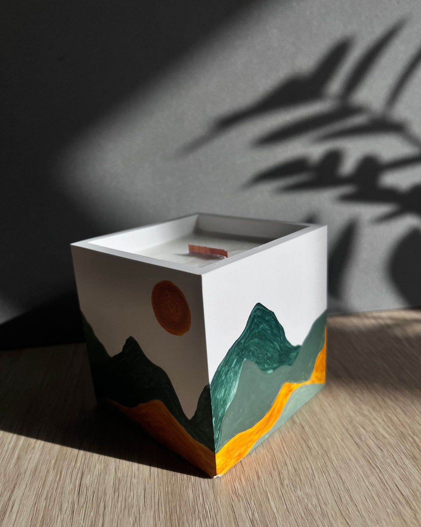 Vela Perfumada - "Geometria da Inspiração"