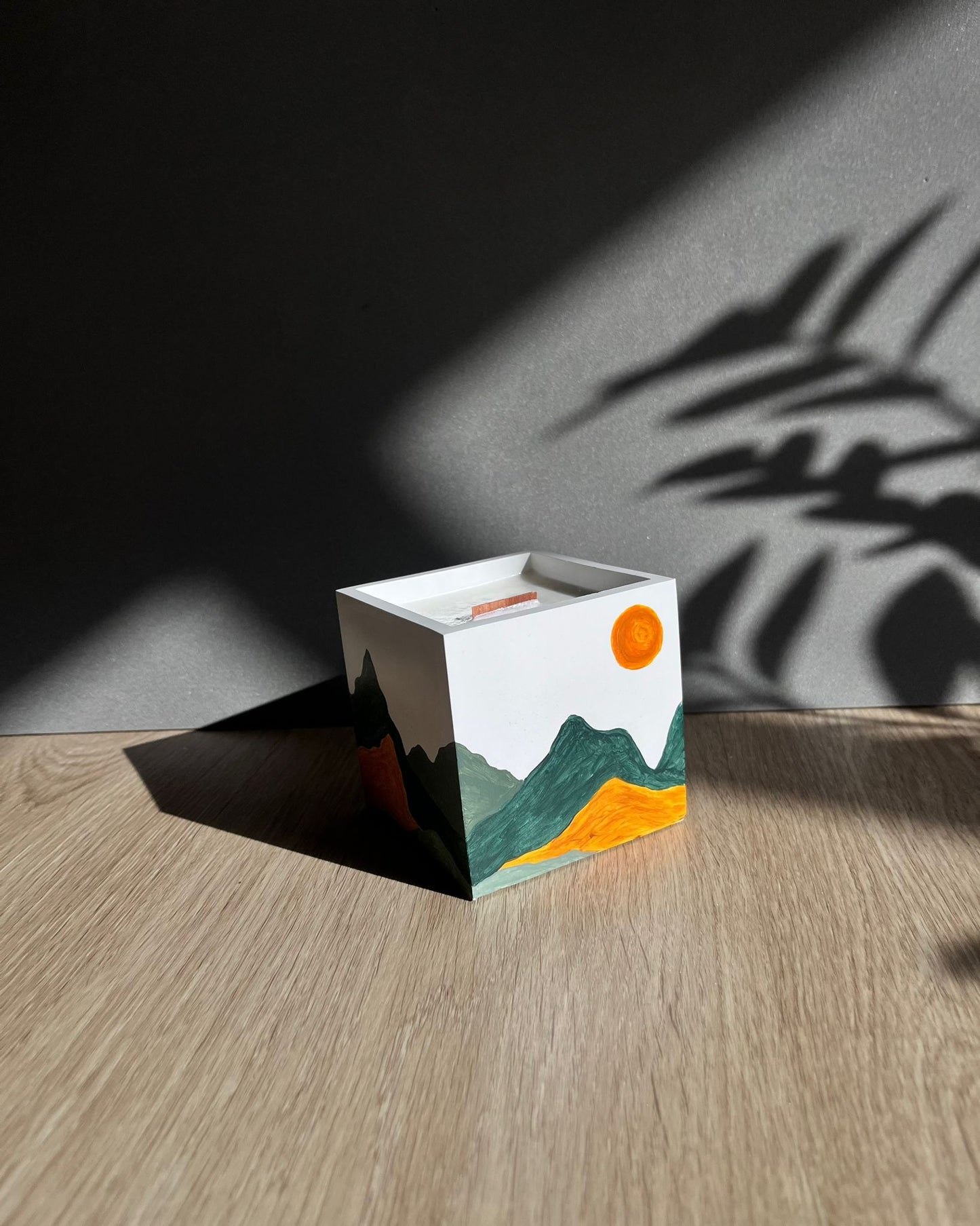 Vela Perfumada - "Geometria da Inspiração"