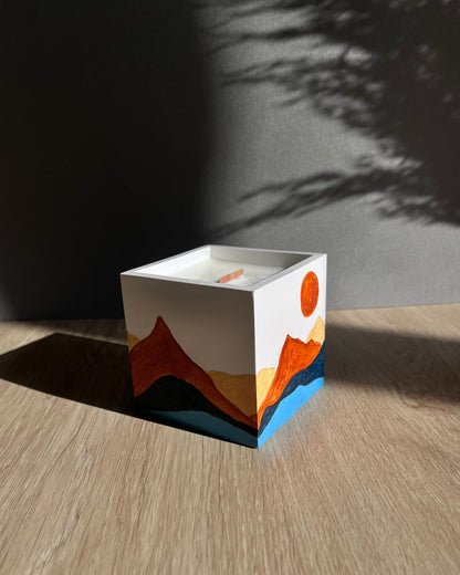 Vela Perfumada - "Geometria da Inspiração"