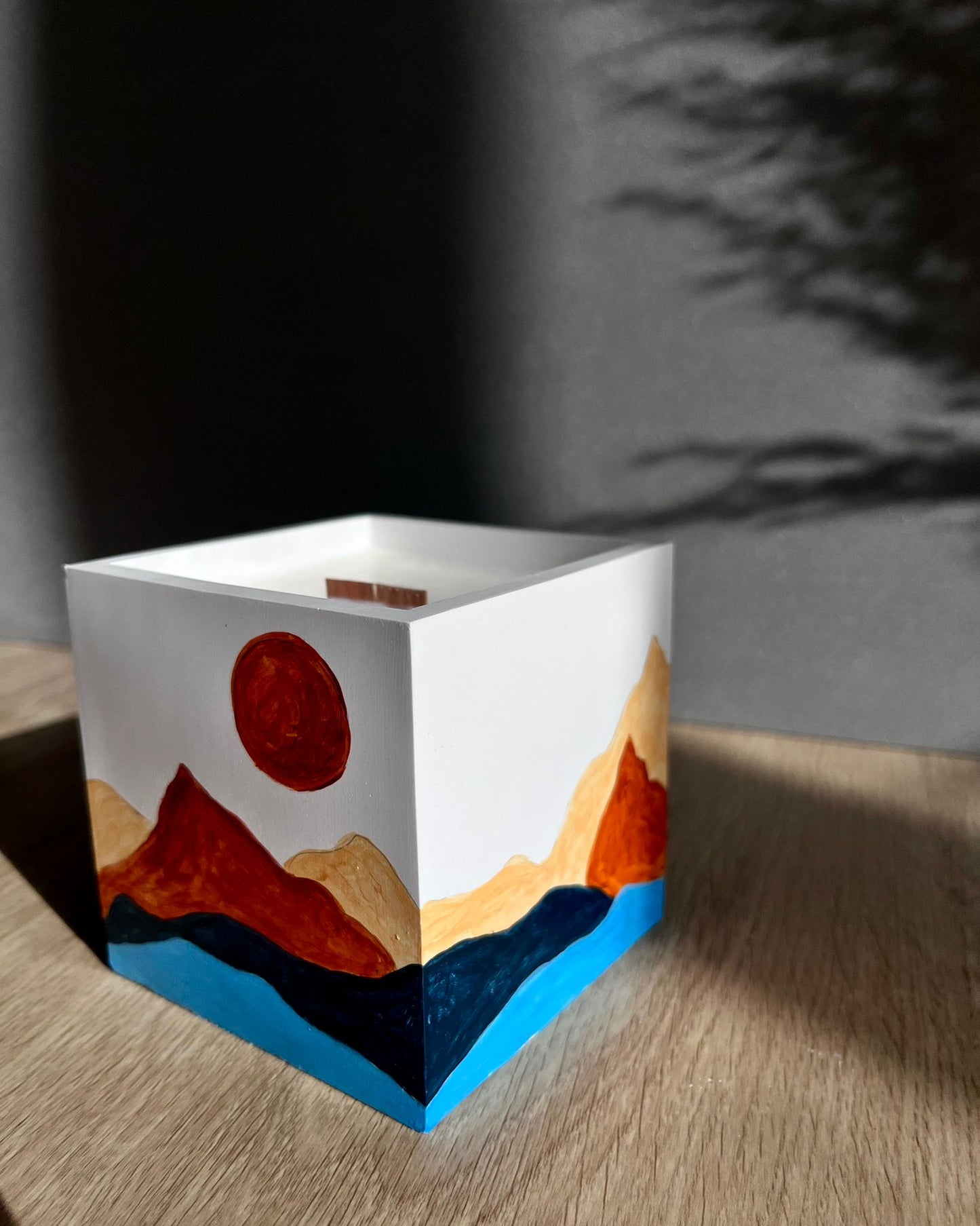 Vela Perfumada - "Geometria da Inspiração"