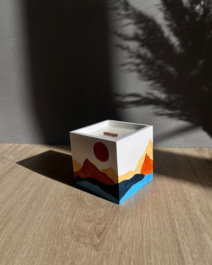 Vela Perfumada - "Geometria da Inspiração"