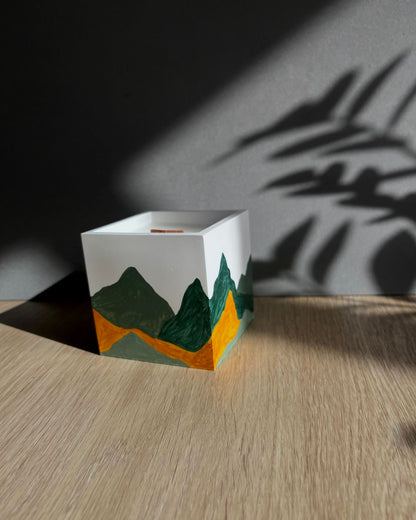 Vela Perfumada - "Geometria da Inspiração"